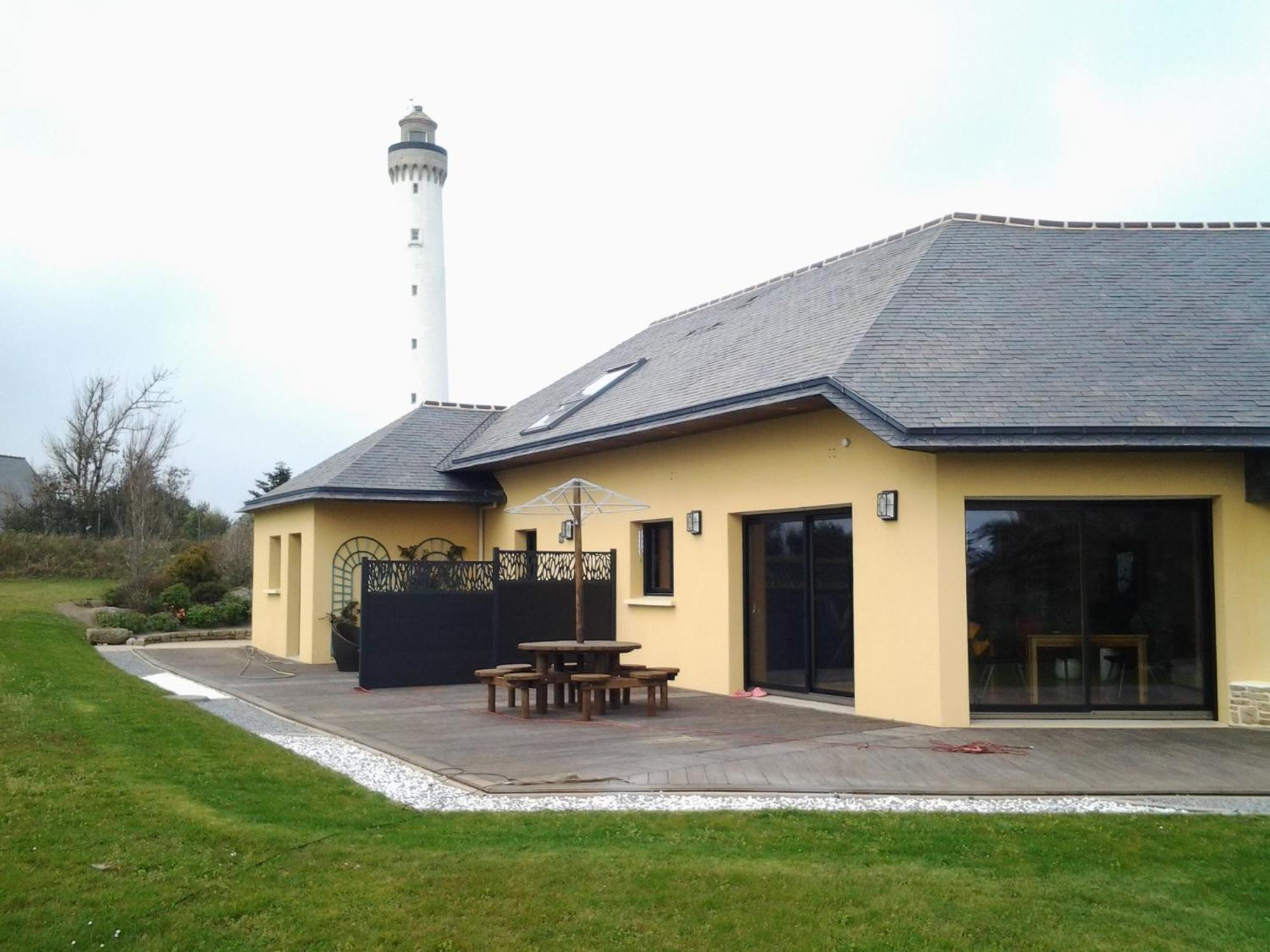 Le Phare De Trezien - Proche Plage Plouarzel 外观 照片